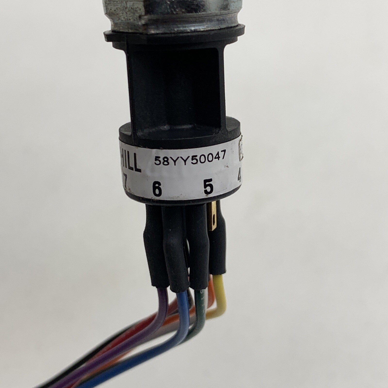 Grayhill 58YY500047 Key Switch 3-Position Double Pole 115/220V