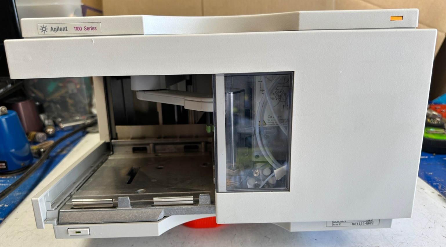 HP Agilent 1100 G1313A ALS HPLC Autosampler Untested Powers On