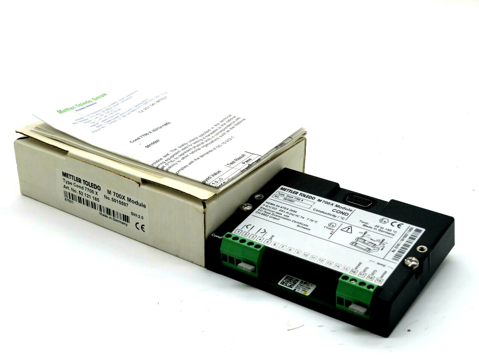 NEW METTLER TOLEDO M 700X MODULE 7700X M700X
