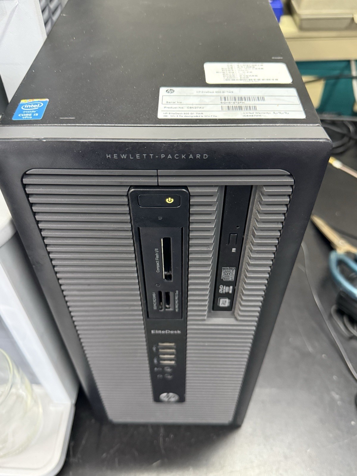 GE Biacore X100 SPR System w/ HP EliteDesk G1 PC Software As-Is Repair