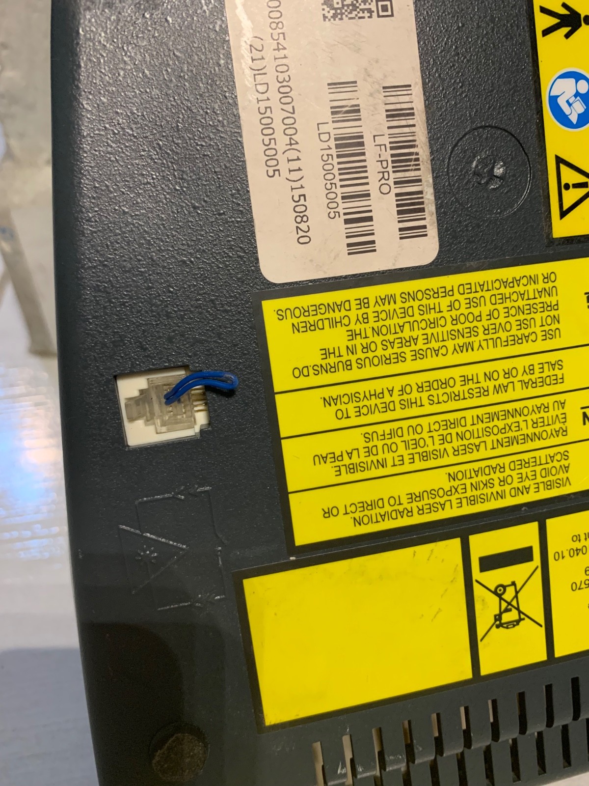 LiteCure LightForce LITE 9W Laser LTC-900 FOR PARTS OR REPAIR Powers On SN:LD15