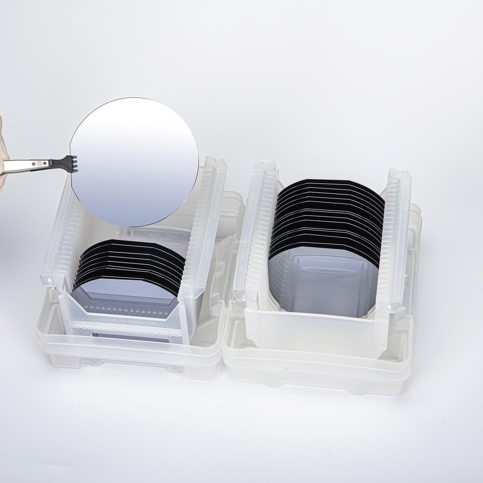 Polished SSP/DSP High Purity Silicon Wafer 2-12 Inch for SEM Lab Research
