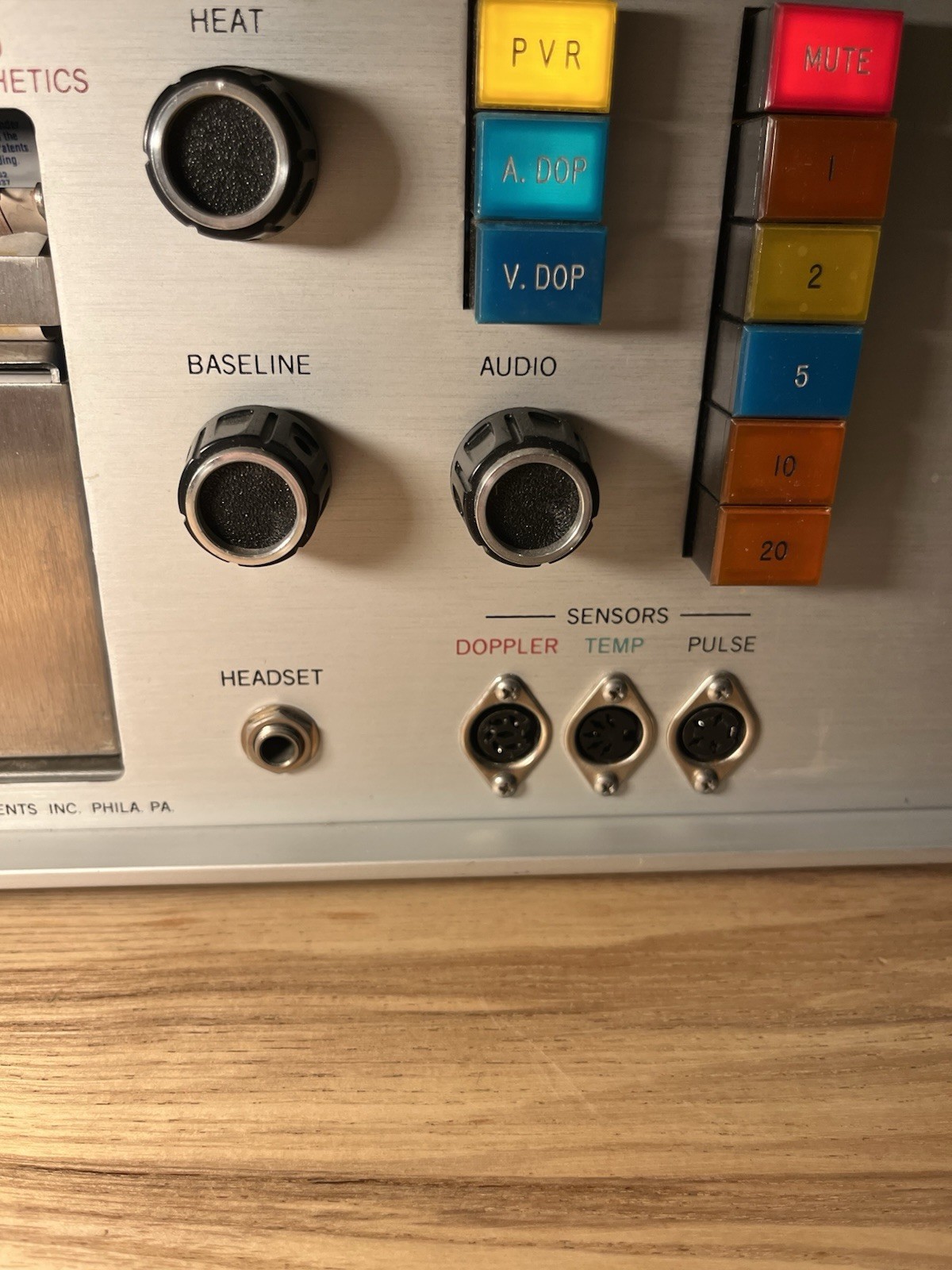 Rare Vintage Videoscope Vascular Analyzer MER INC (See Description)