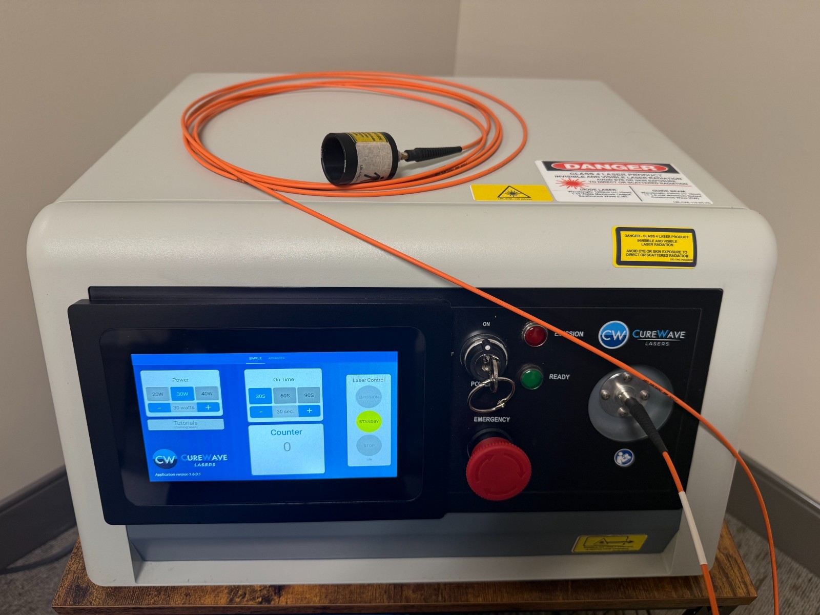 Class 4 CureWave Laser, Professional 60 W