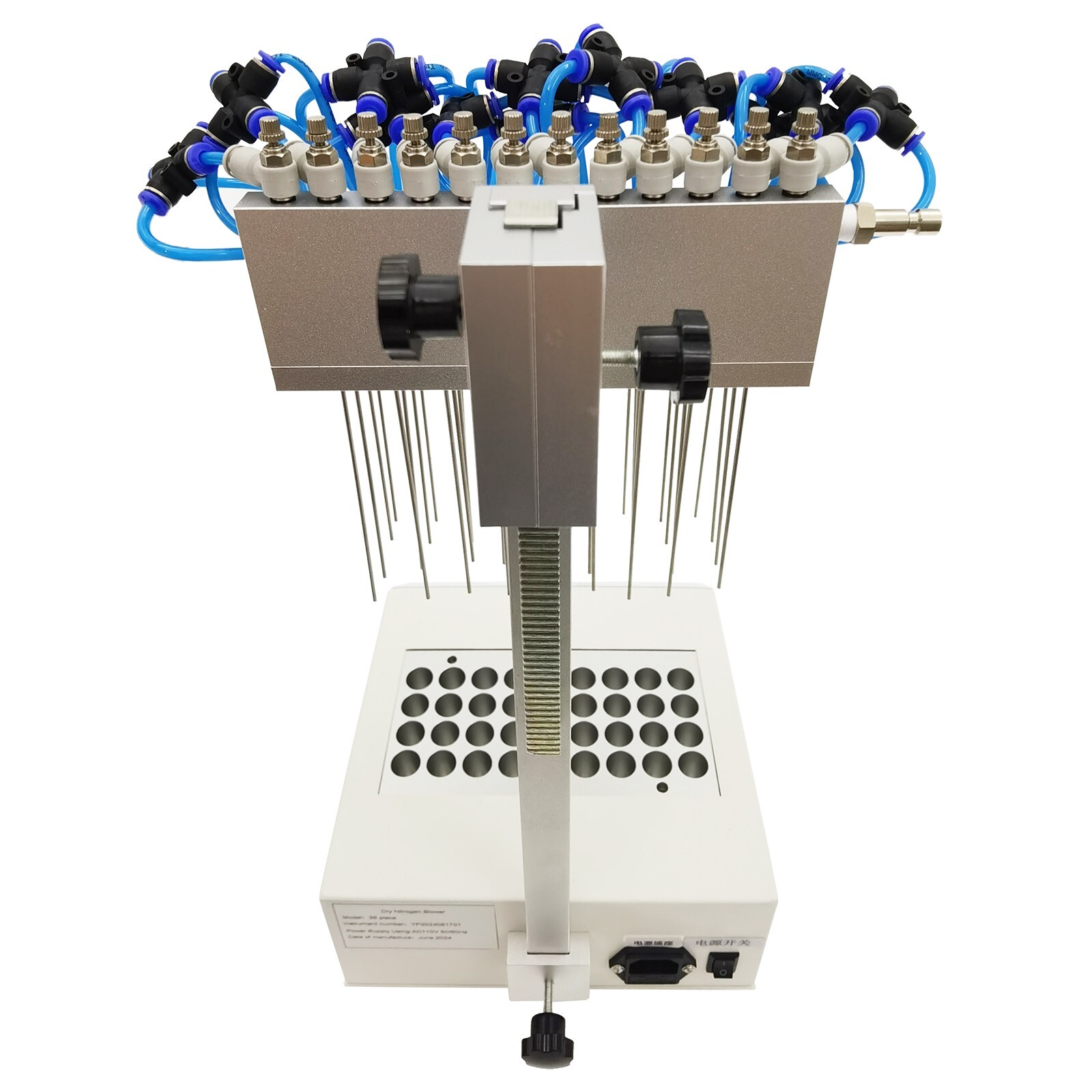 110V 400W 36-Gas-Needles Lab Nitrogen Evaporator Termovap Sample Concentrator