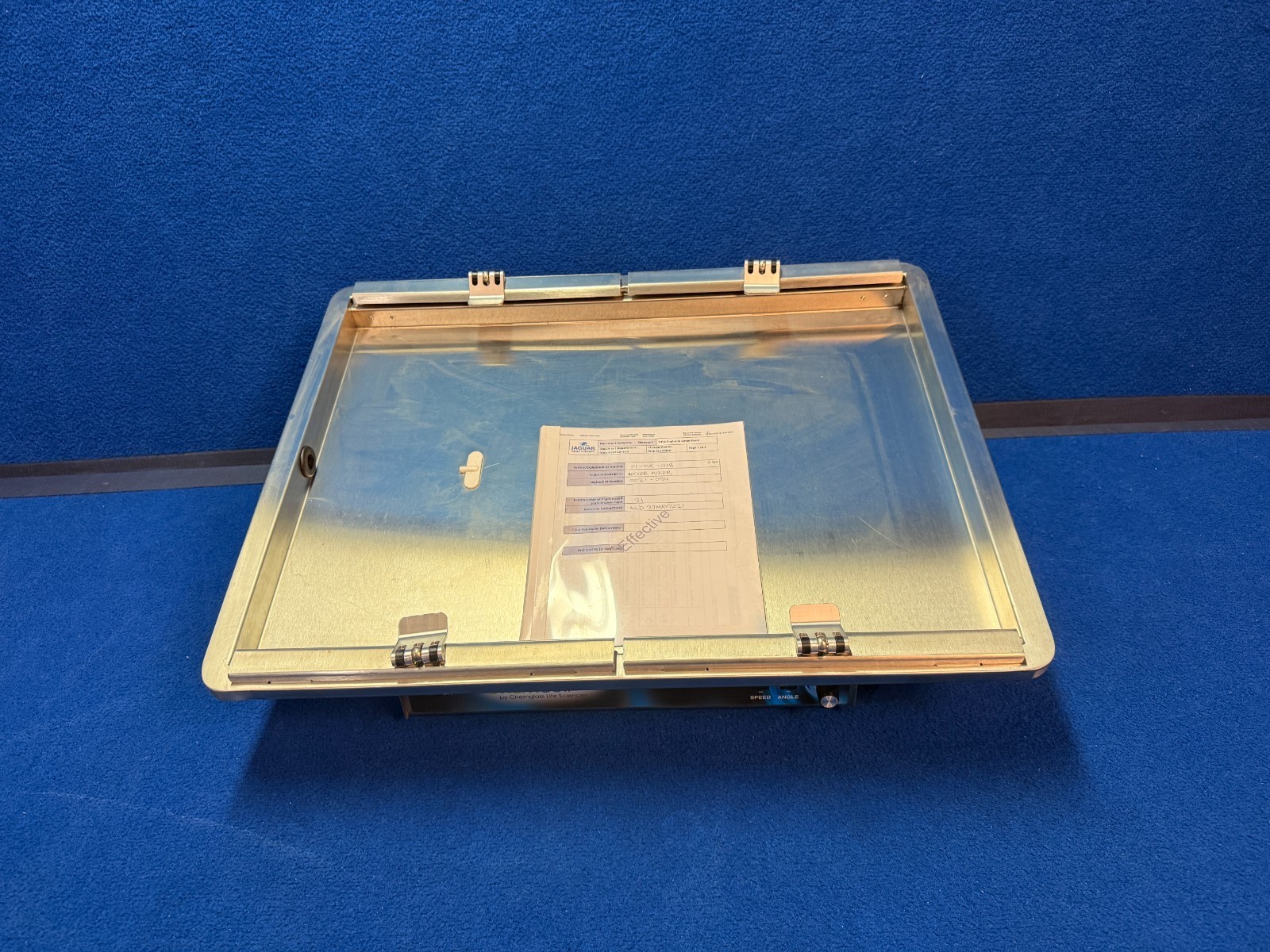Chemglass CHEMcell Rocker Bioreactor Heated Tray System Tested Working 26″ x 18″
