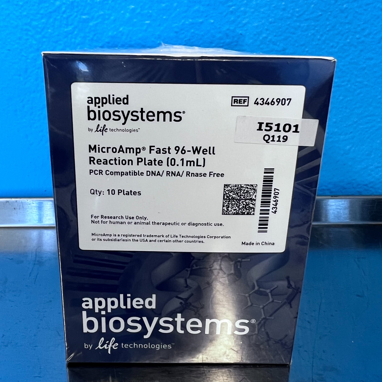 applied biosystems 4346907 MicroAmp Fast 96-Well Reaction Plate 0.1 mL 10 plates