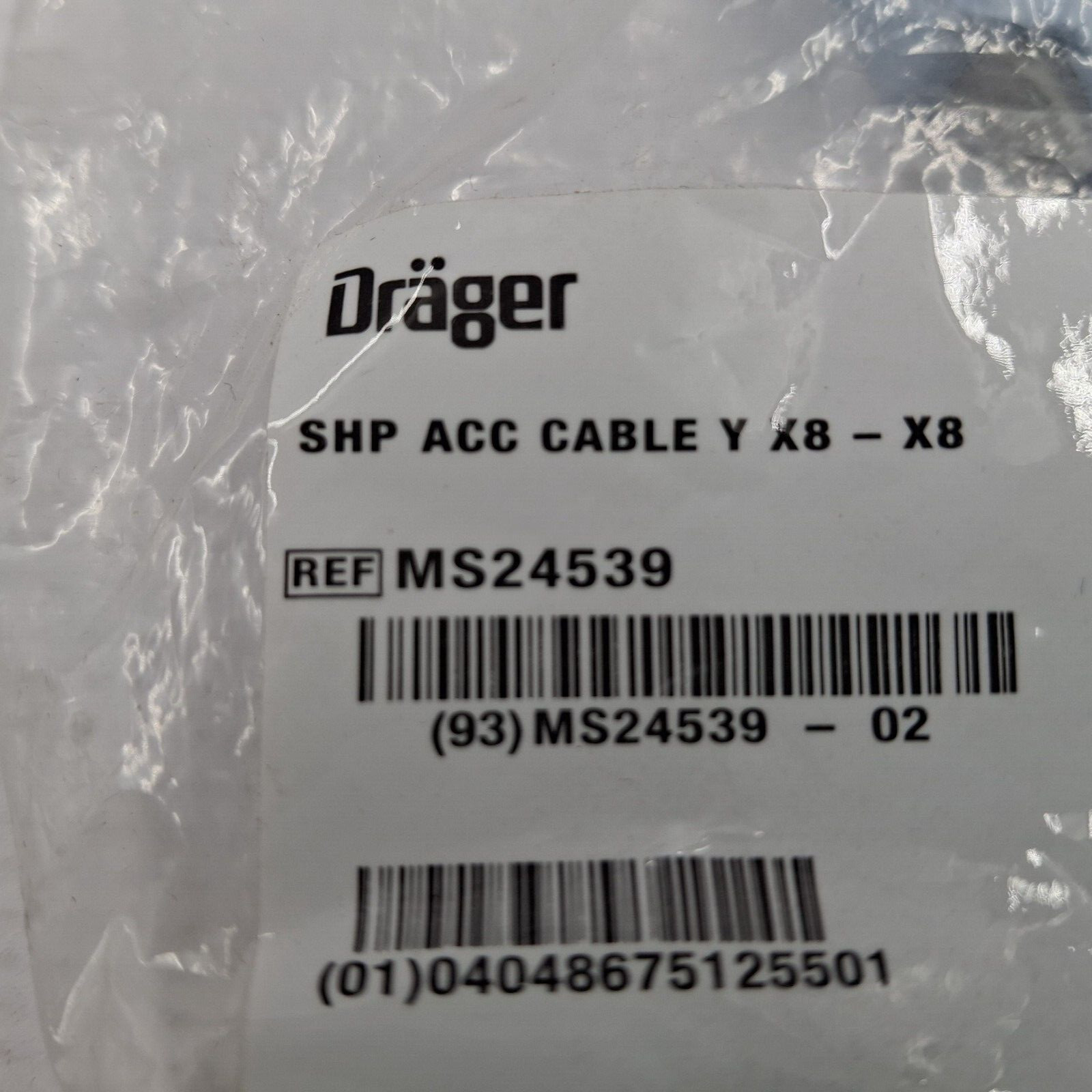 Drager SHP ACC Cable Ref MS24539