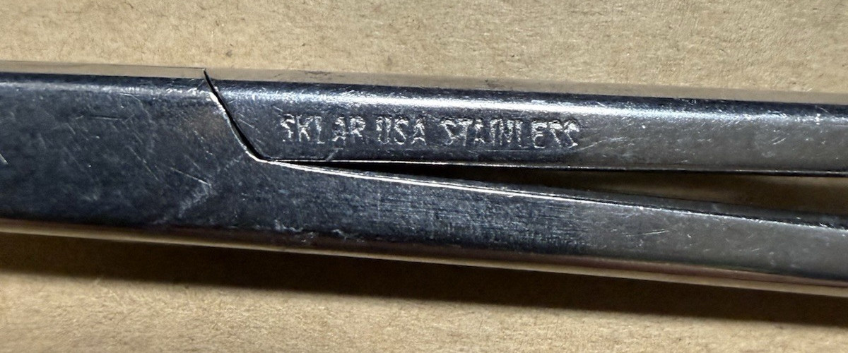 Sklar Schroeder Vulsellum Forceps 6×5 Teeth 9″ Overall Length