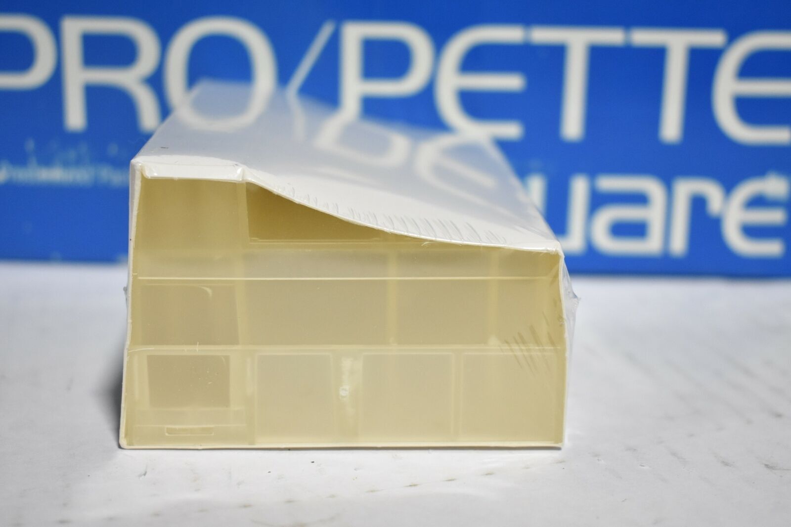 PERKIN ELMER N800-1021 PRO/PETTE LABWARE MICRO-TROF TRAYS ( 50 TOTAL TRAYS)