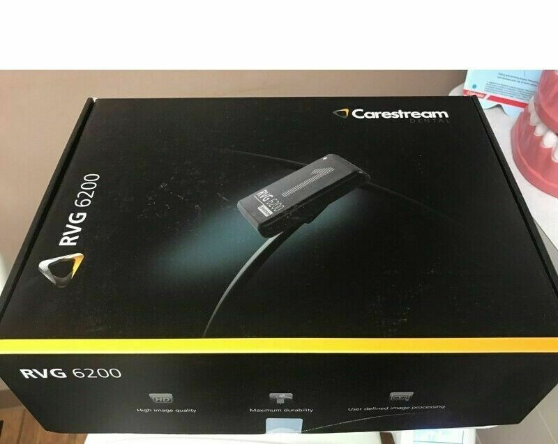 2X Carestream Kodak RVG CS 6200 Sen sor Size 2 Fast ship