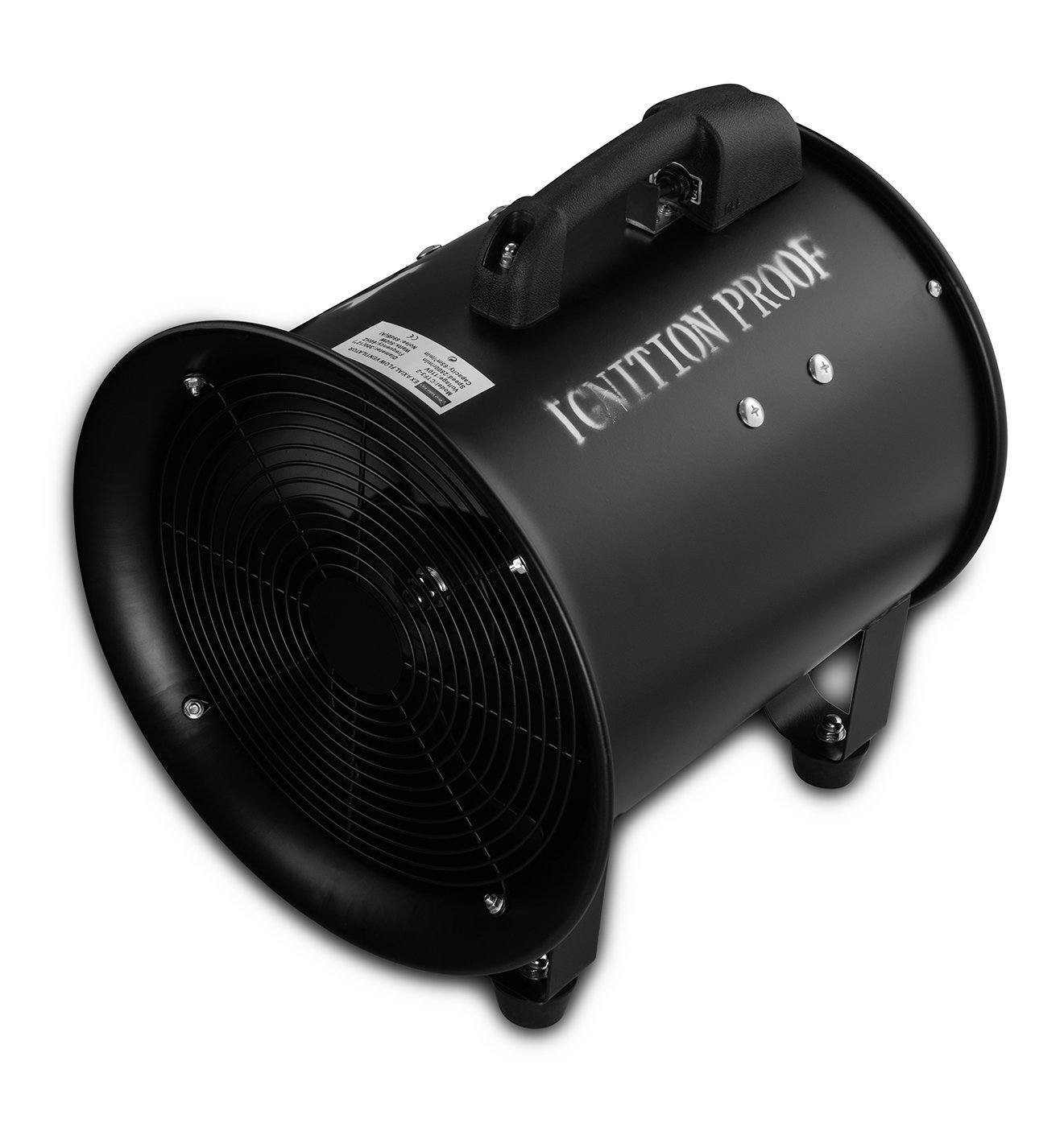 BVV 12″ Ignition Resistant Axial Fan with Ducting