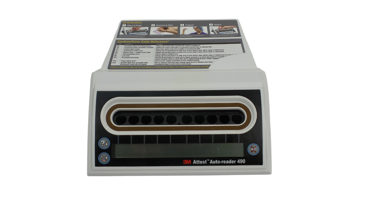 3M Attest Auto-Reader 490 – Free Shipping