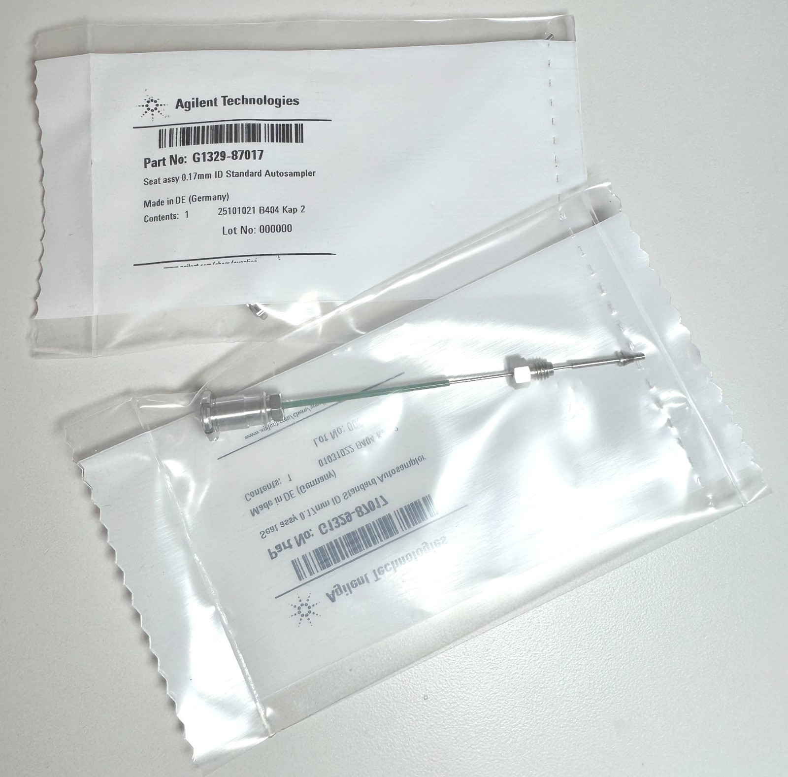 Agilent Seat Assy 0.17mmID Standard Autosampler G1329-87017