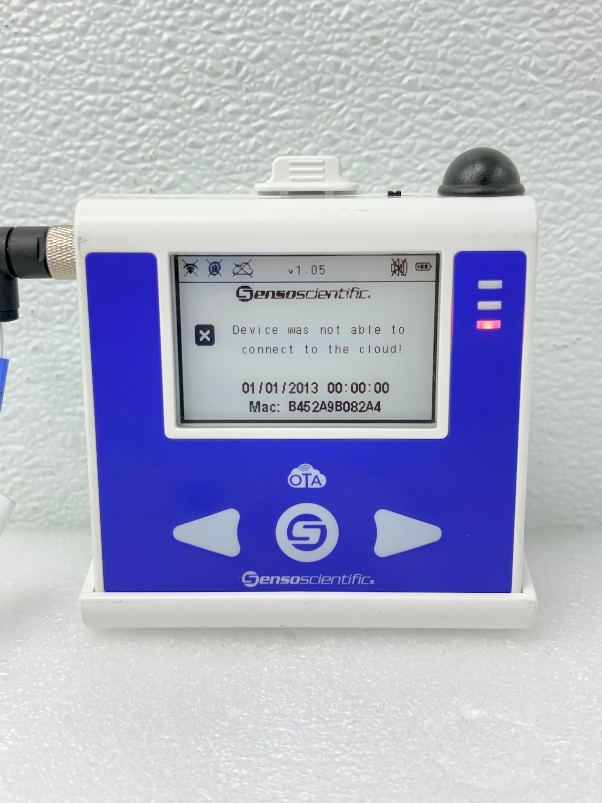 SensoScientific B80-200-OTA Temperature and Humidity Data Logger Sensor -w Cable