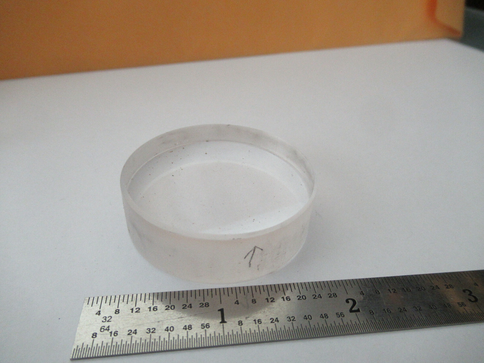 OPTICAL FLAT FUSED SILICA 1.75″ DIAMETER LASER OPTICS AS PICTURED &F5-A-04