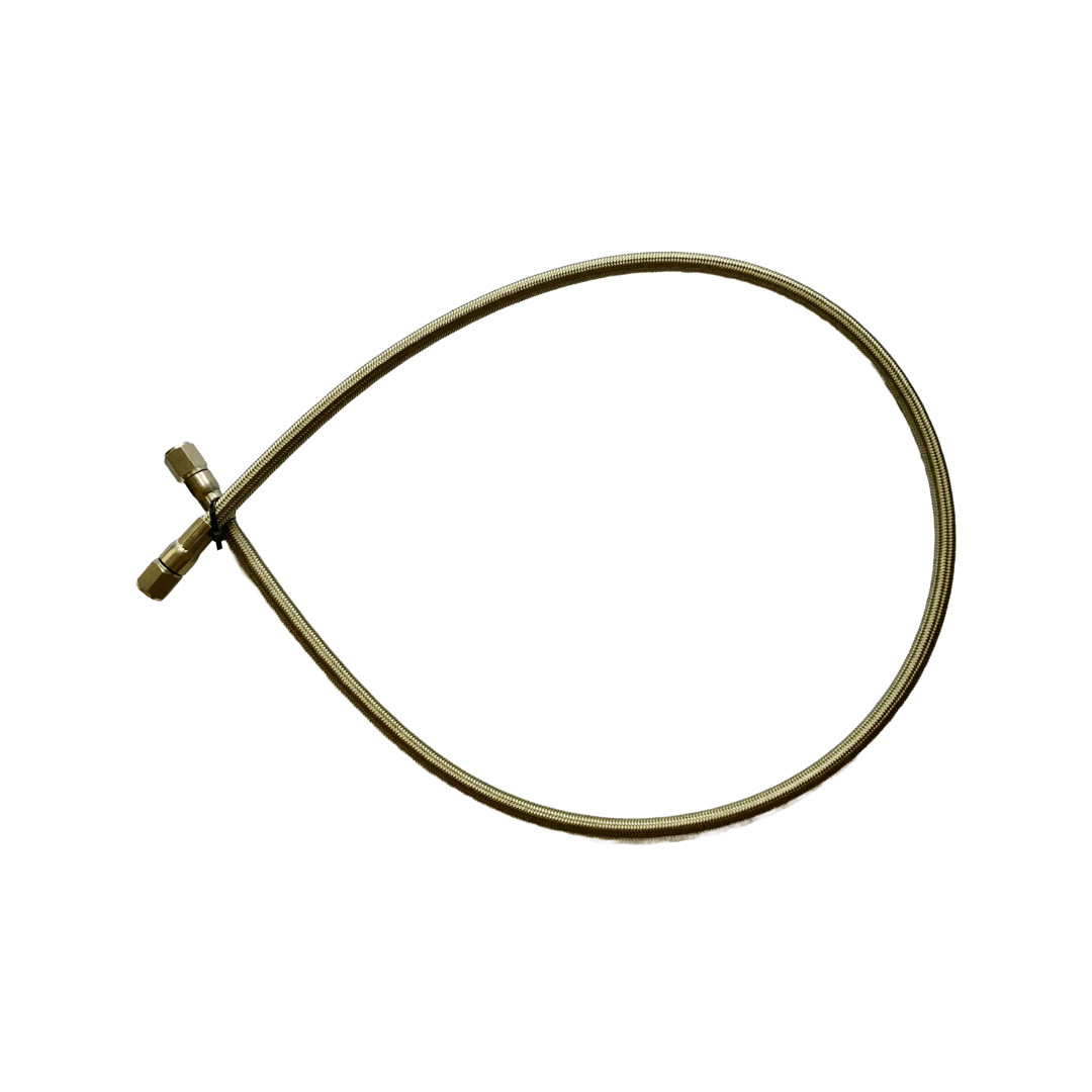 1/4″ 37° Swivel Female JIC SS304 36″ Hose PTFE Lined Closed Loop Extractor