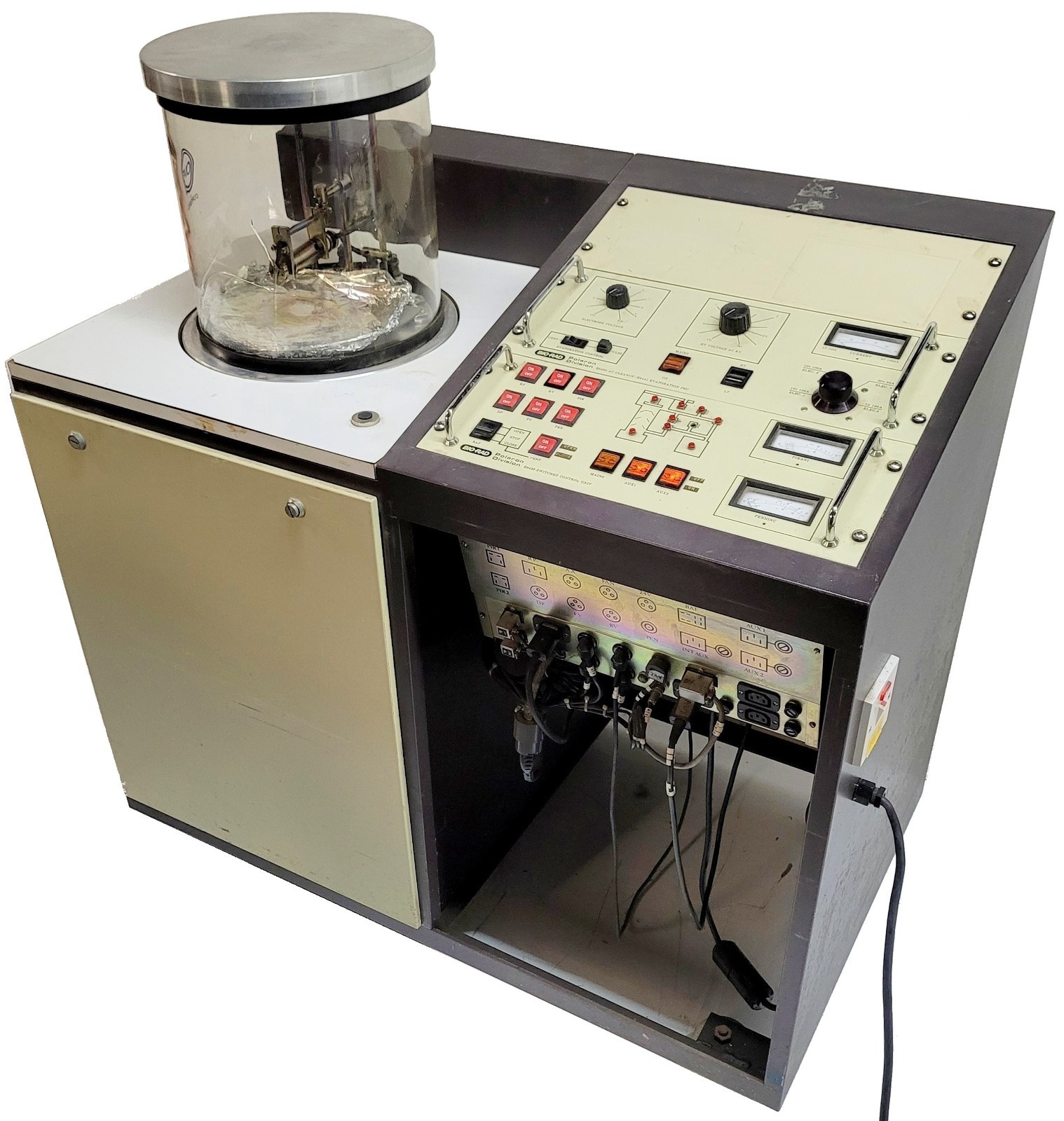 Bio-Rad Polaron Sputter Deposition Coating System w/Edwards E04 & E2M8 Pumps