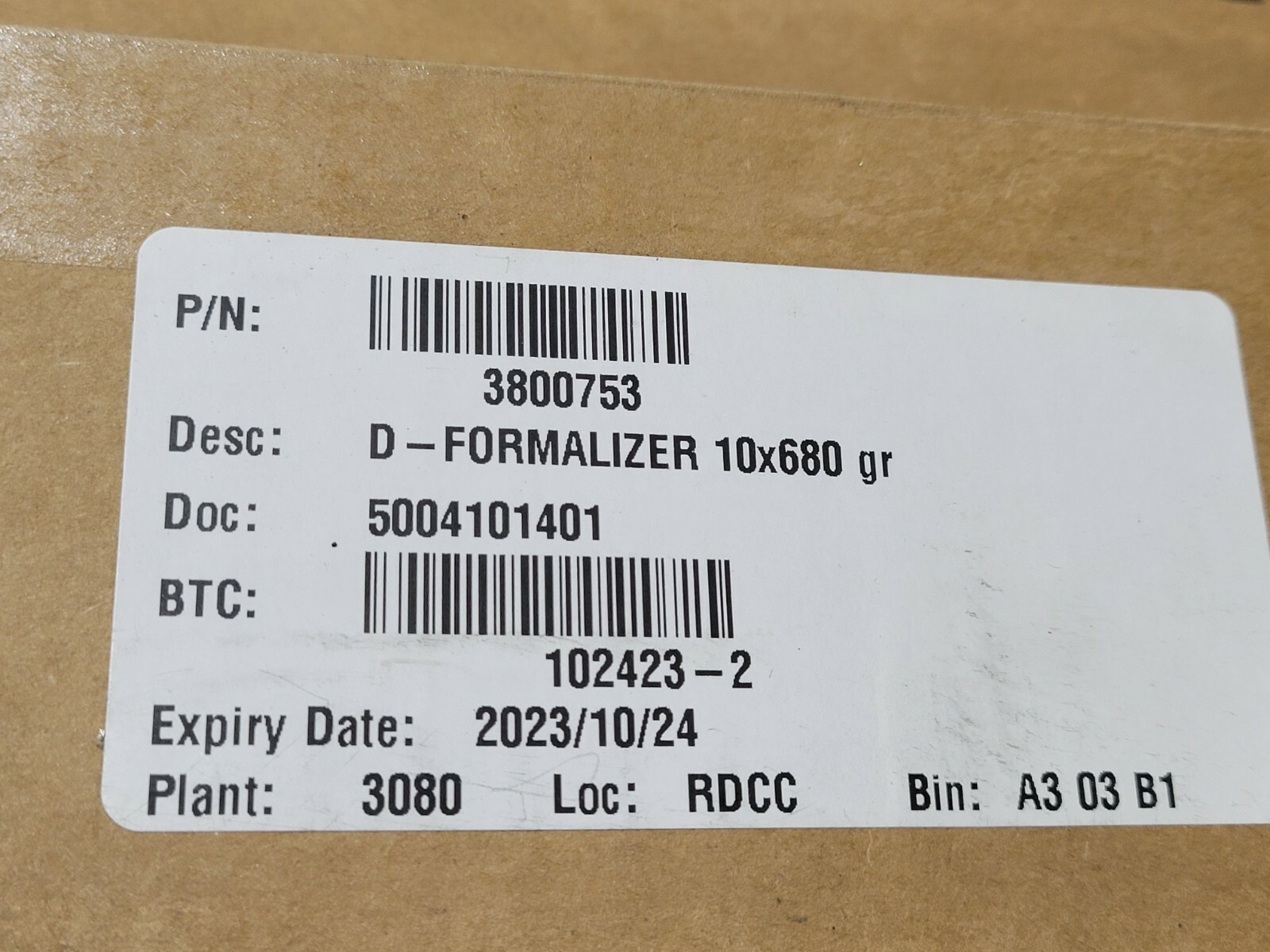 Leica Biosystems D-FORMALIZER Aldehyde Neutralizer Powder 680G QTY 10