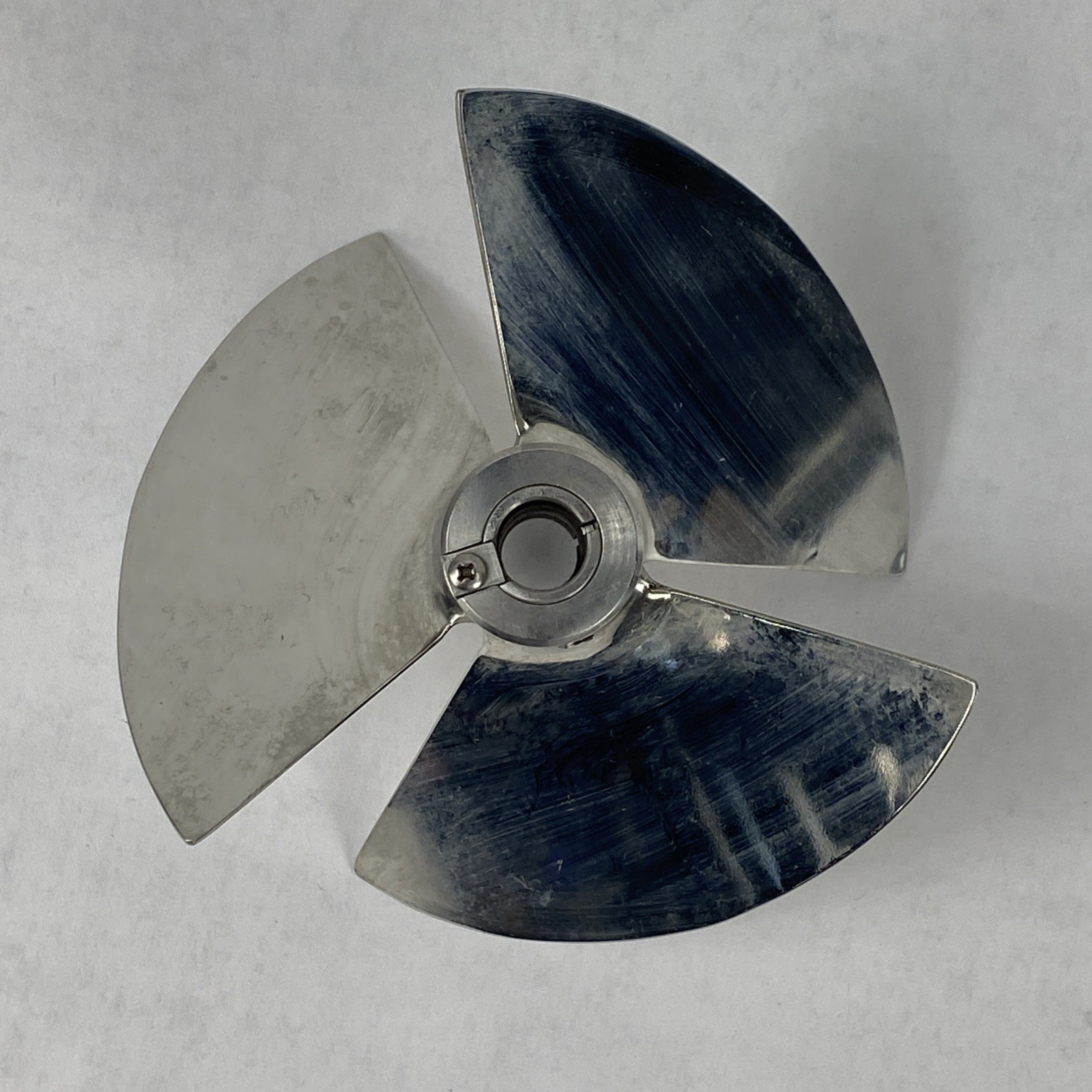 Unbranded Bioreactor Elephant Ear 3-Blade Vortex Mixer Propeller