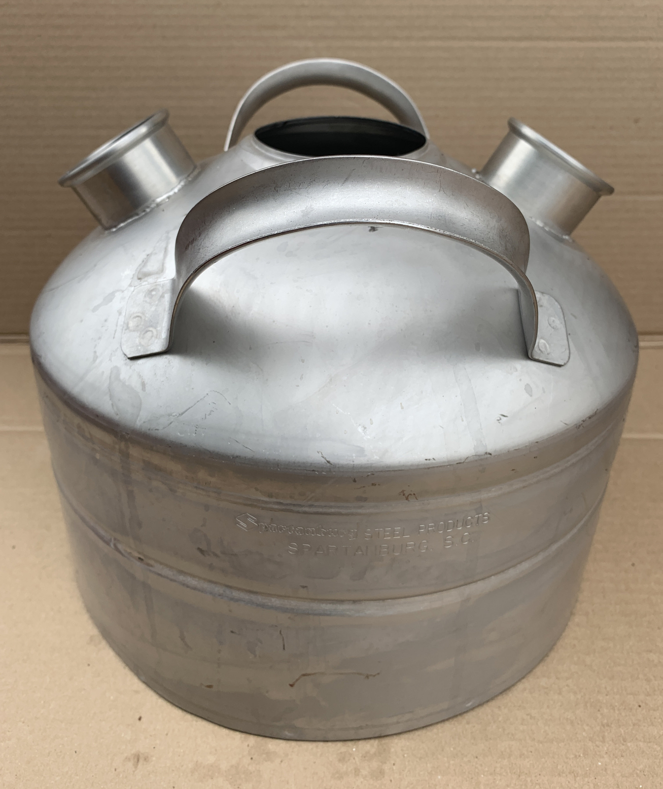 SPARTANBURG STEEL PRODUCTS PRESSURE VESSEL T304 STAINLESS STEEL TANK
