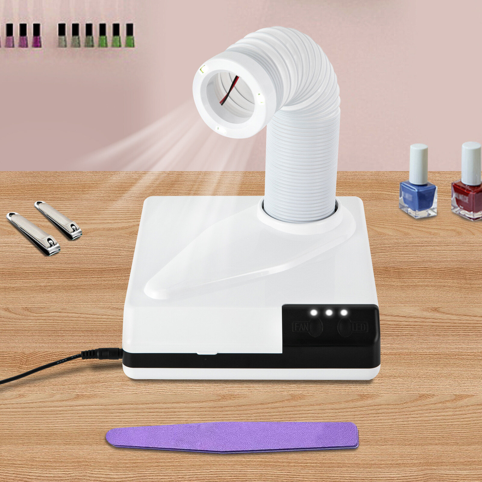 Dentistry Vacuum Cleaner Dental Lab Vacuum Cleaner With 3 LED Spotlights 60W