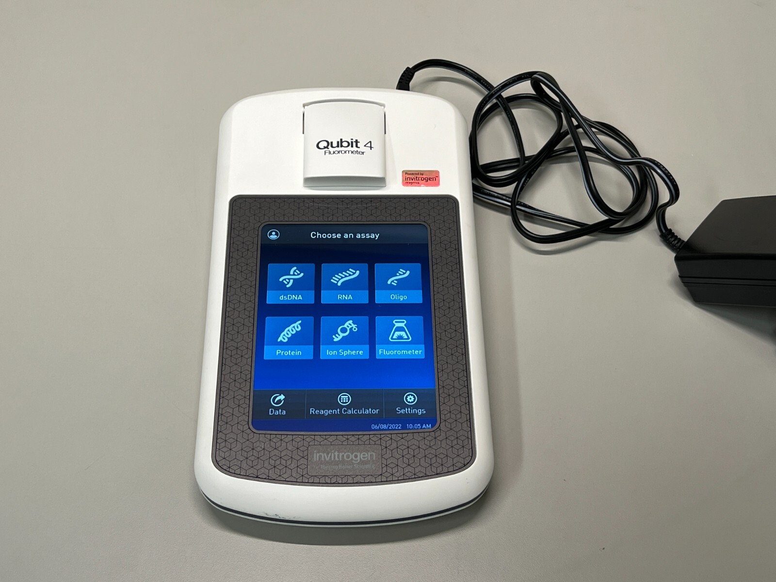 Thermo Invitrogen Qubit 4 DNA RNA Oligo Ion Protein Fluorometer w/Warranty