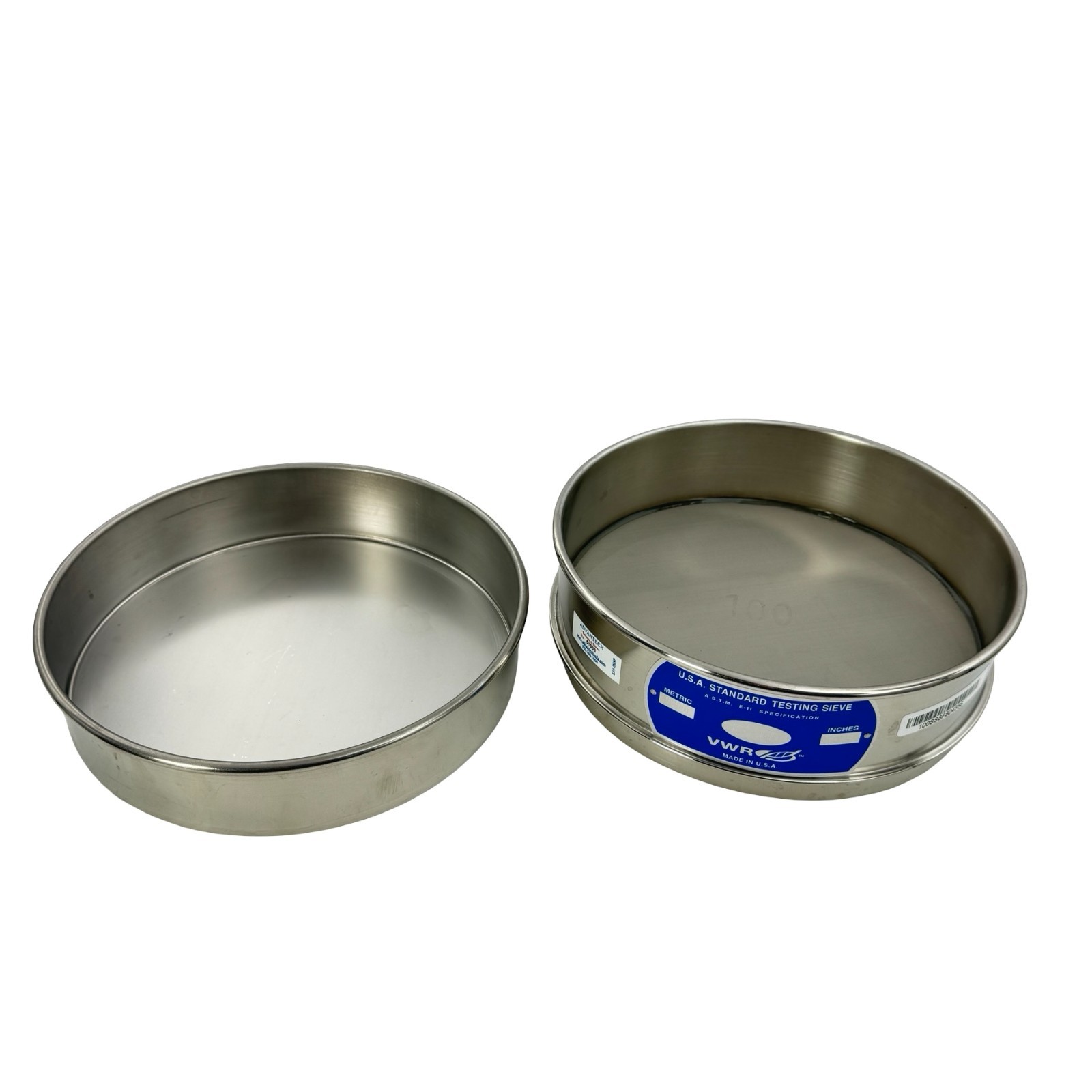 VWR ASTM E11 No.100 150µm Stainless Test Sieve Advantech 51808 .0059 inch
