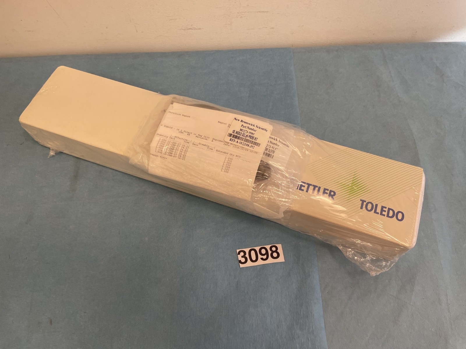 New Brunswick Scientific 10L Ingold Gel pH Probe Kit 425MM, P0720-5583