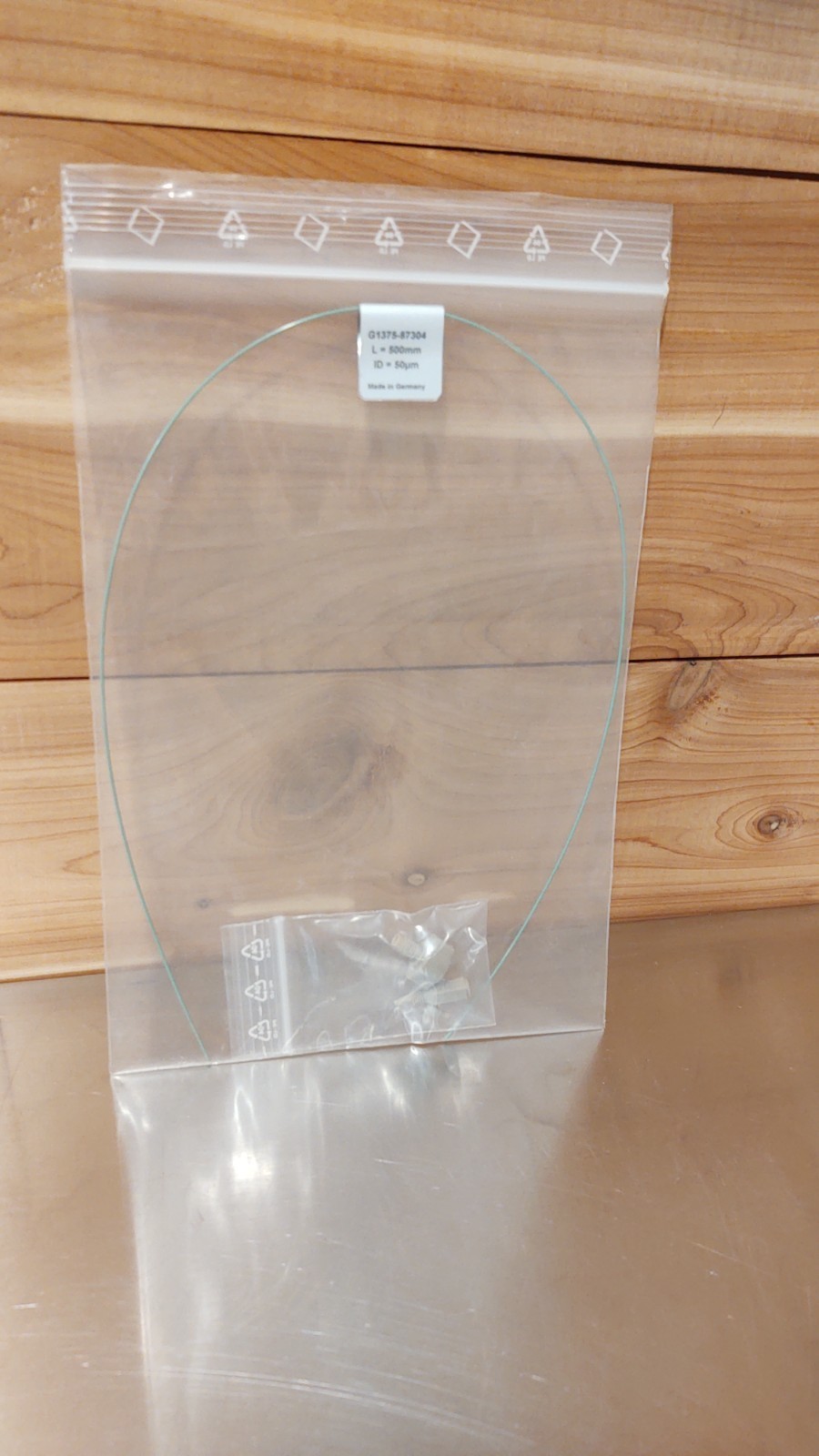Agilent G1375-87304 Capillary Fused silica/PEEK 50 µm, 50 cm