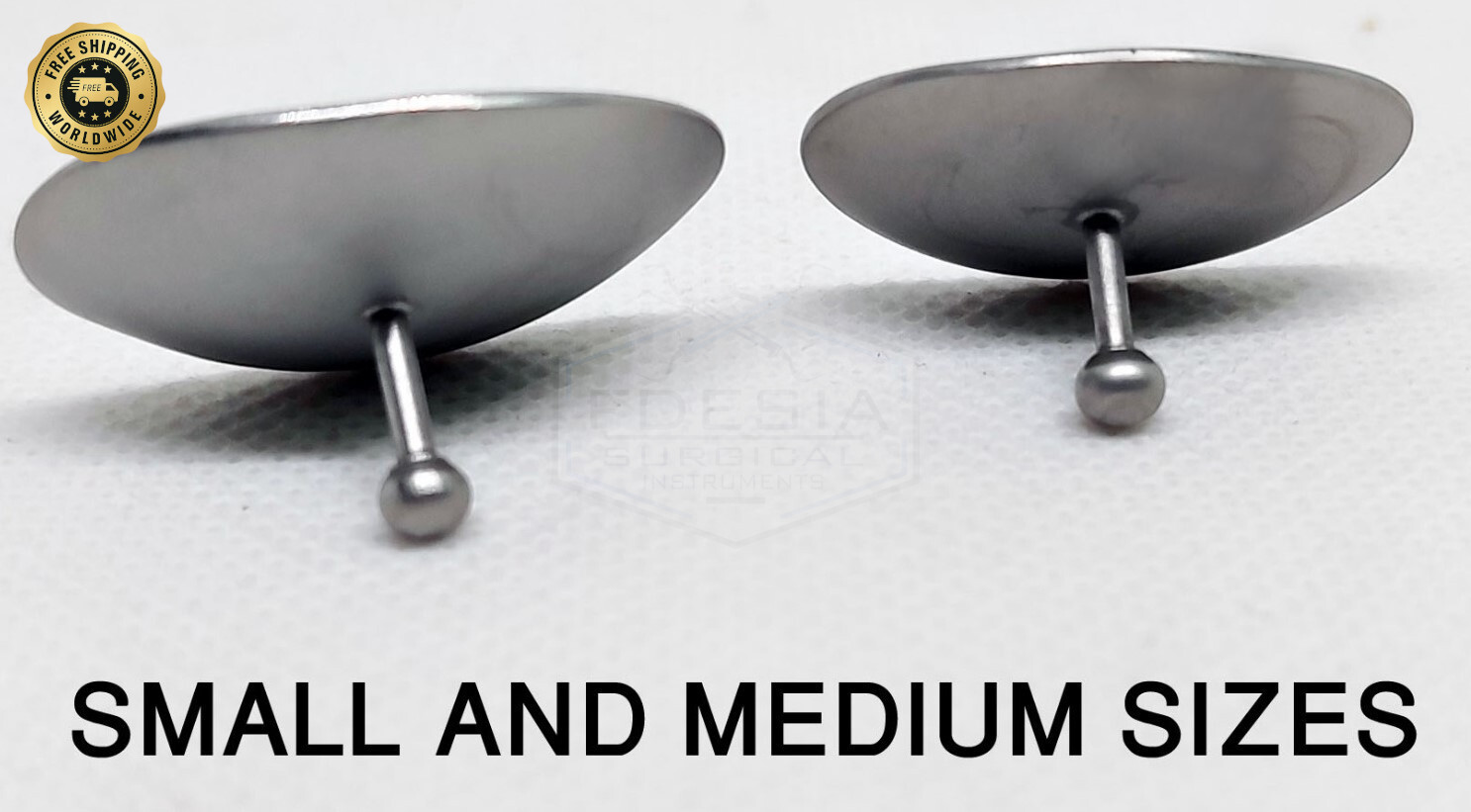 Post-Op Cataract Surgery Must-Have: 2-Pack Corneal Shields (Small & Medium)
