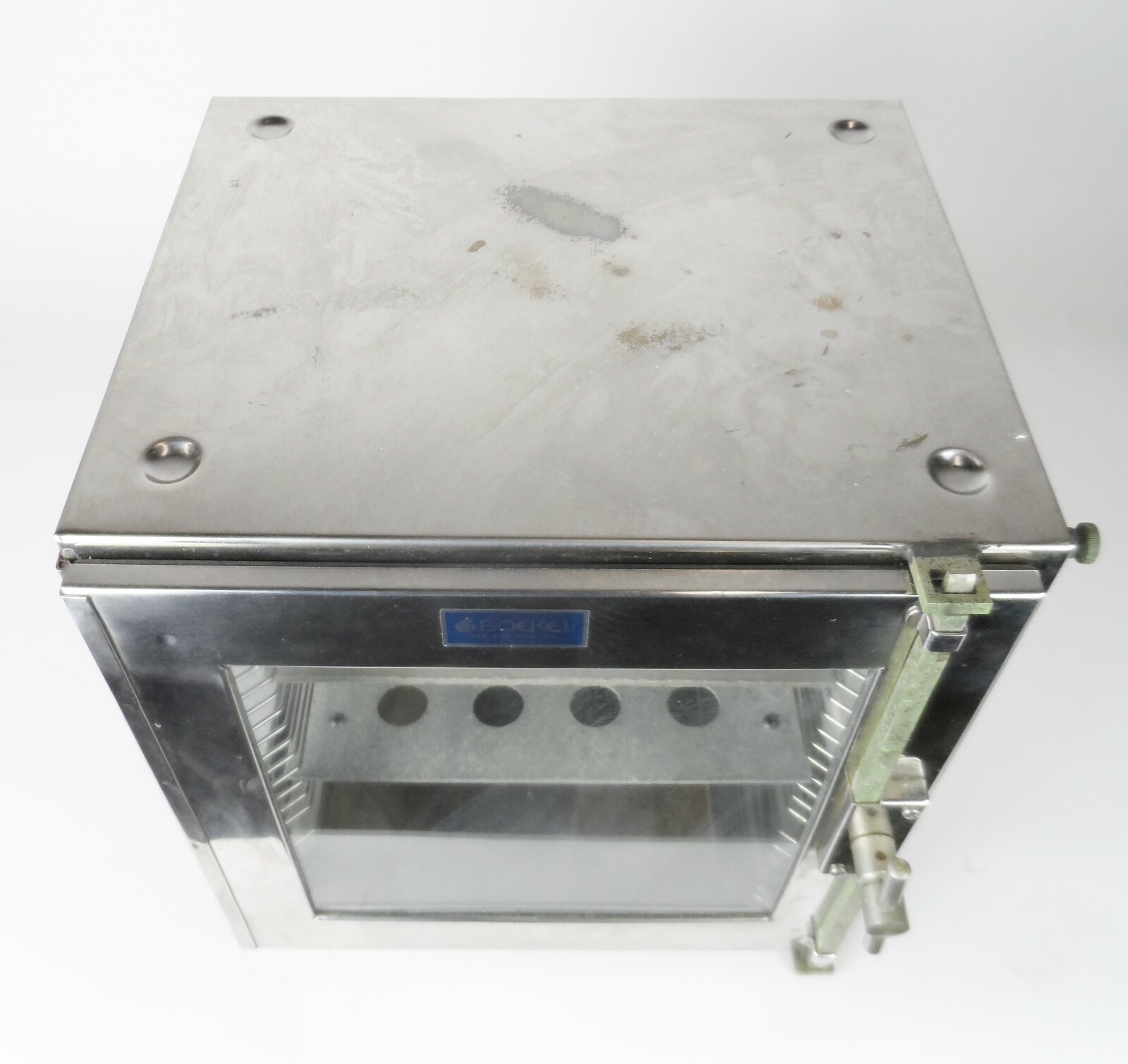 Boekel Scientific Glass Desiccator Cabinet with two shelves