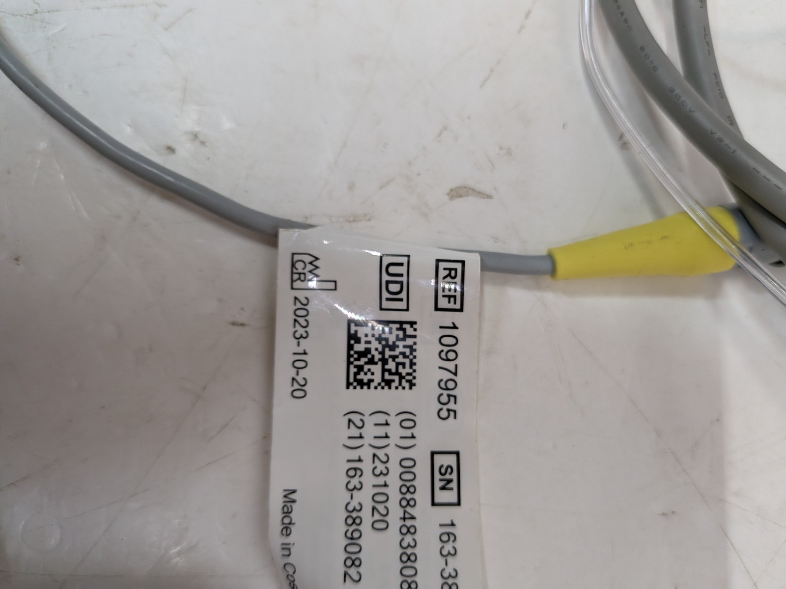 Philips Respironics LoFlo 1098078 EtCO2 sensor module cable assembly Rx