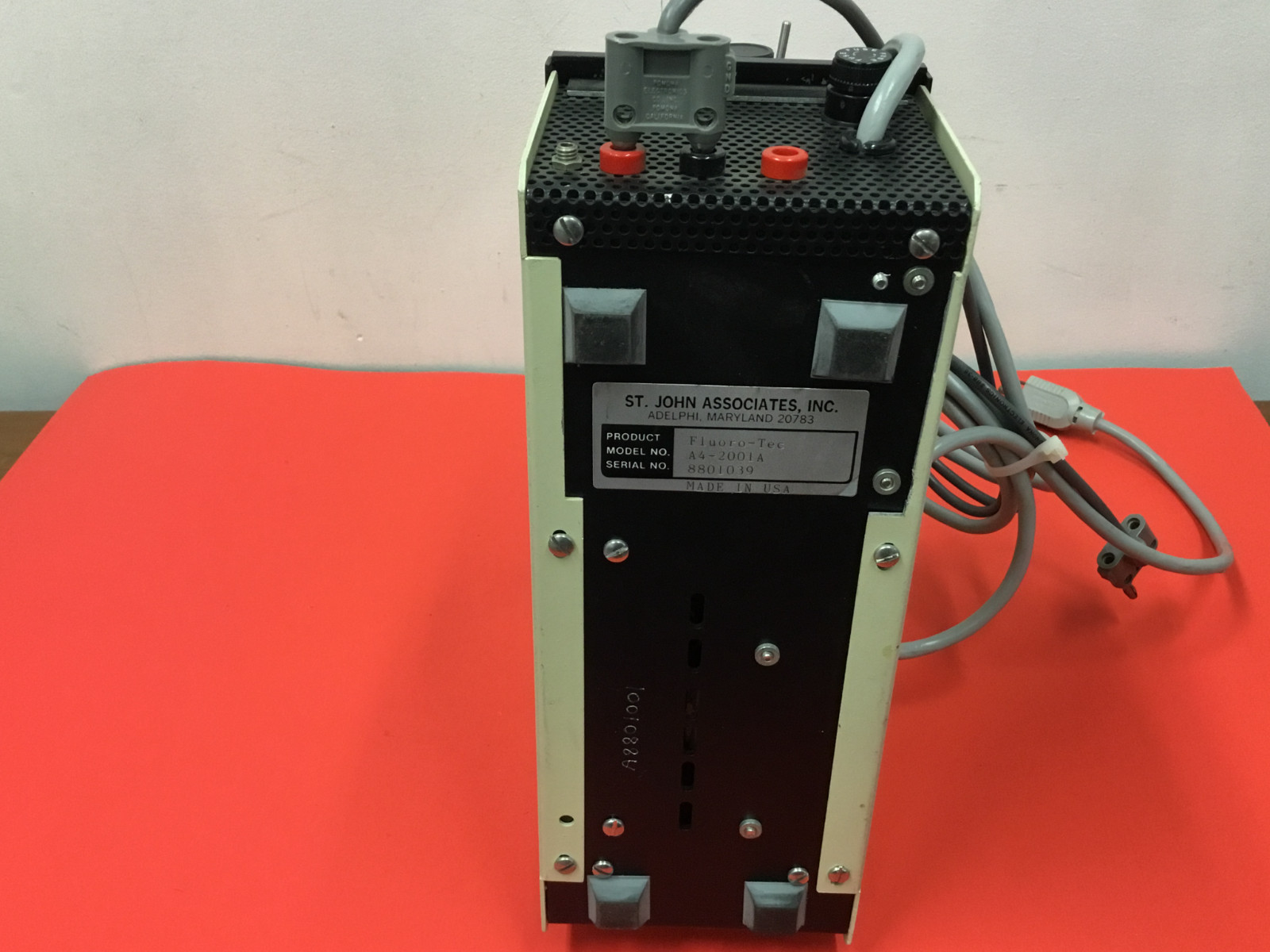 St. John Associates, Inc. – P/N: A4-2001A – Fluorescence Detector