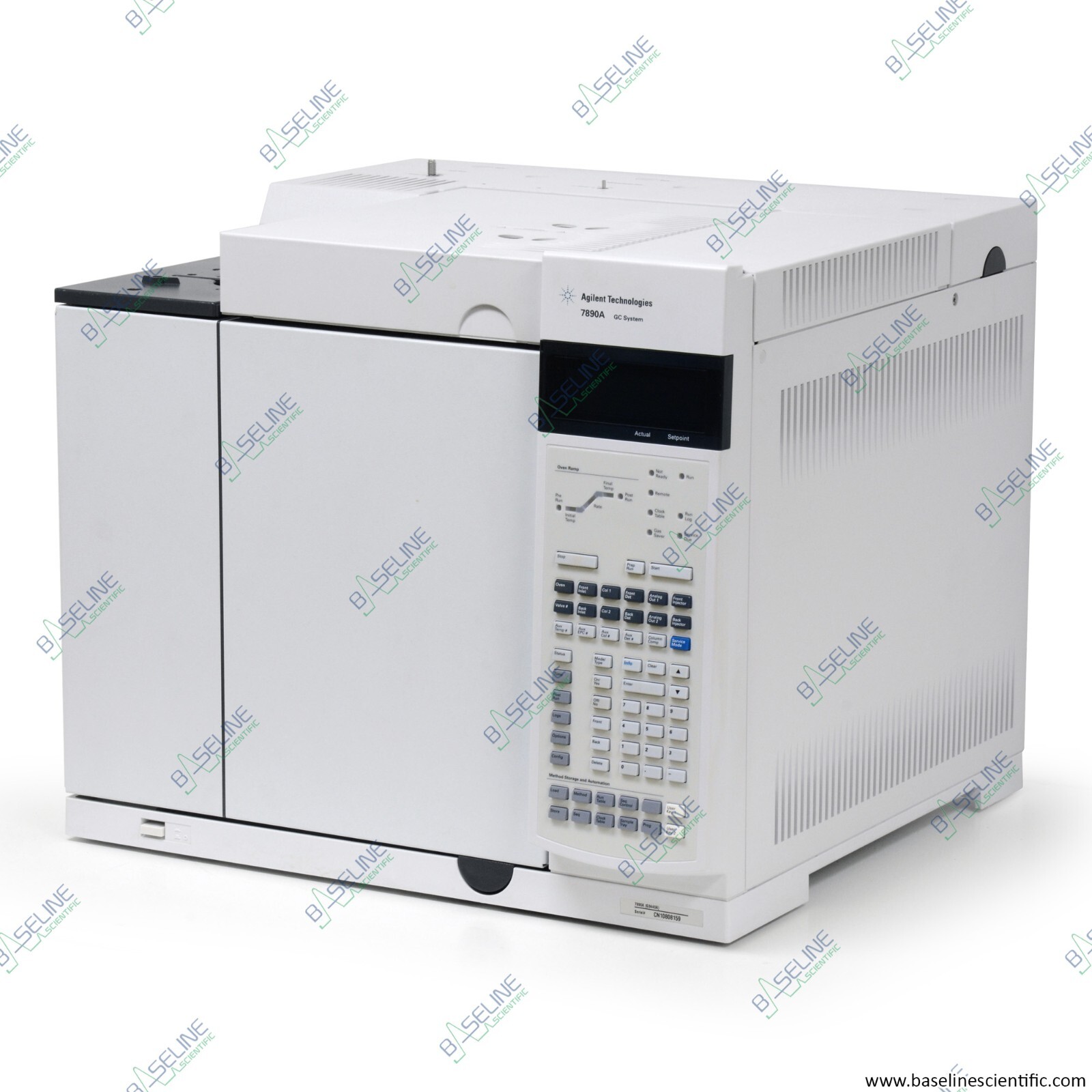 Agilent 7890A Network Gas Chromatograph with One Year Warranty