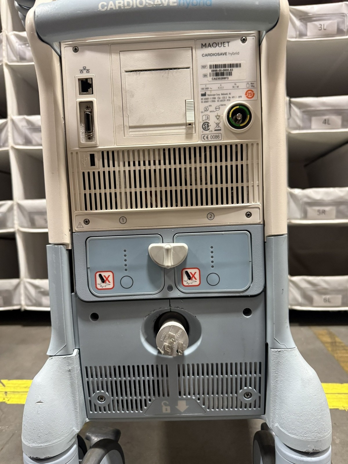 Maquet CARDIOSAVE Hybrid IABP Intra-Aortic Balloon Pump 0998-00-0800-53 – READ
