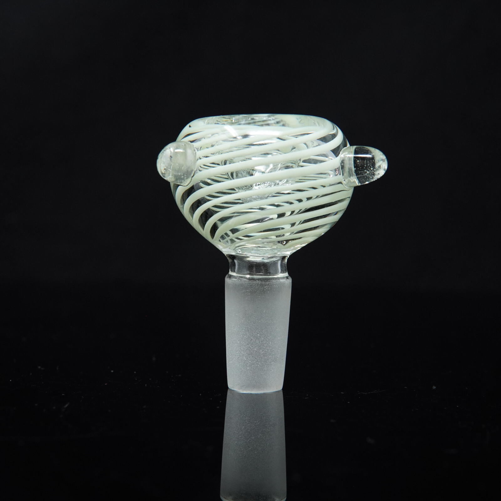 Three Colorful Mellow Swirl Male Glass Slider Bowl 14mm – US Seller