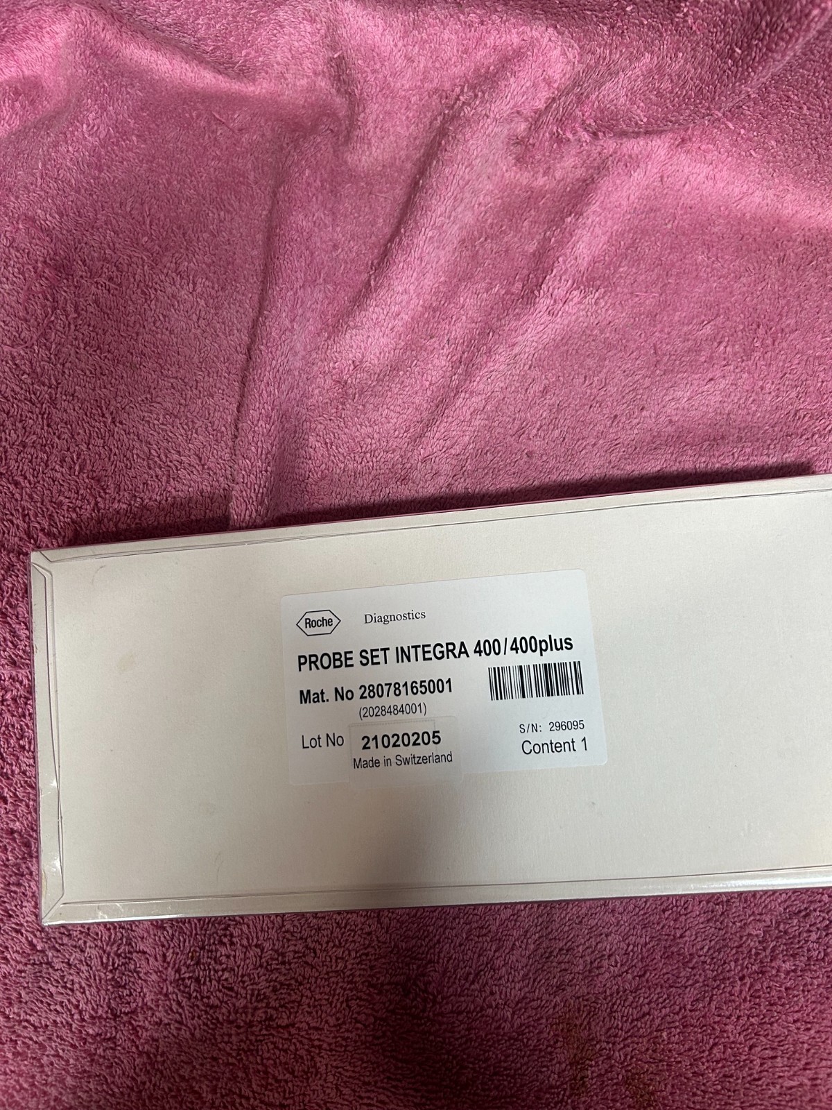 Roche Cobas Integra 400/400 plus Sample Probe Set