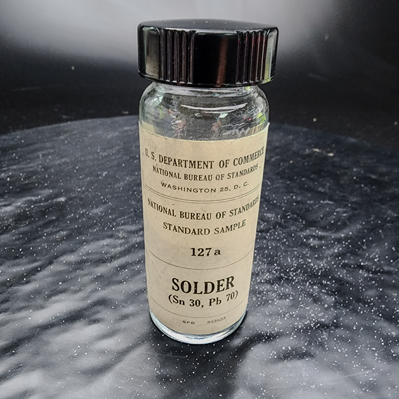 NBS/NIST Standard Reference Material 127a Solder Sn 30 Pb 70 Powder 🧪