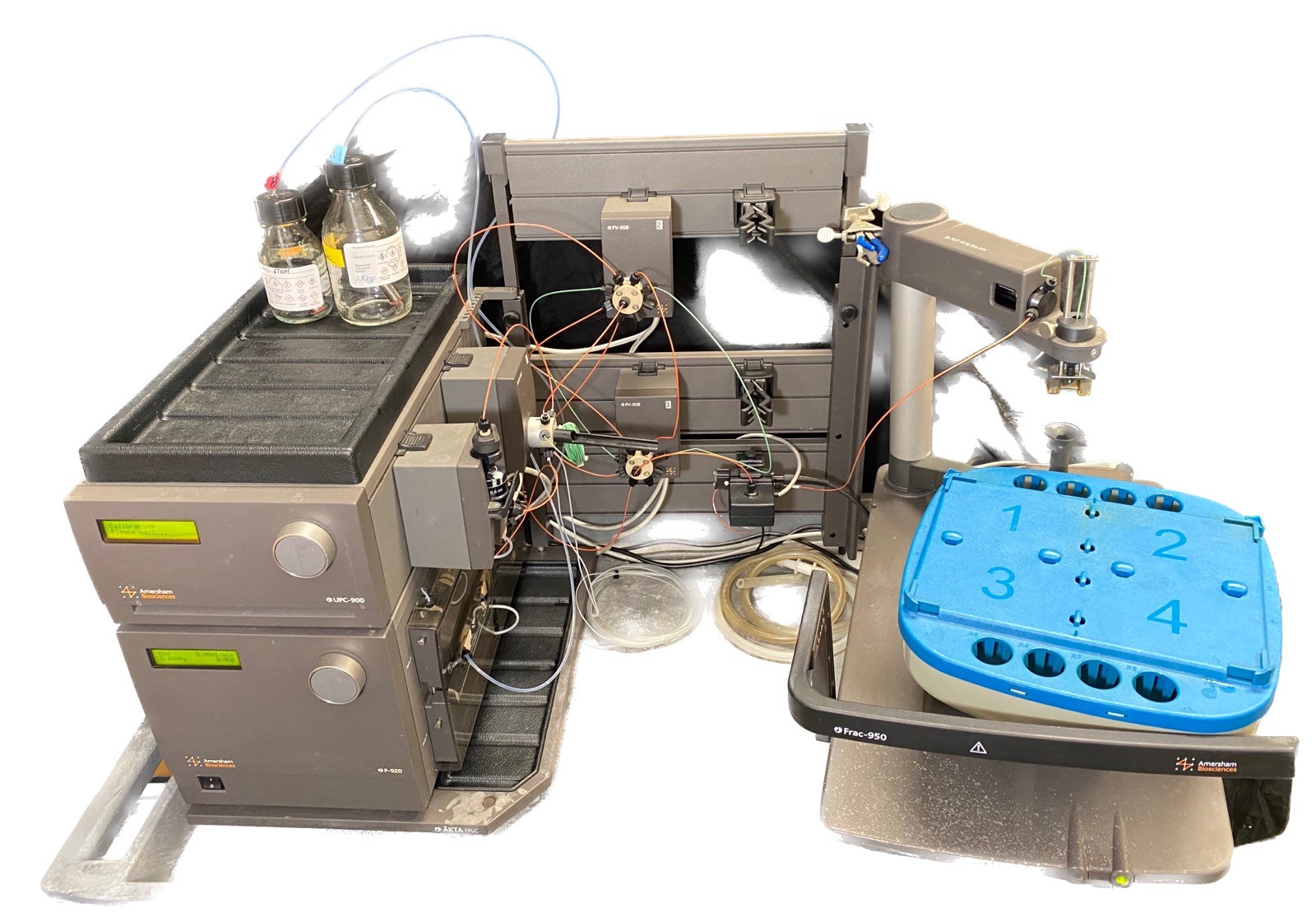 AMERSHAM BIOSCIENCES AKTA FPLC Frac-950 Cytiva CU-950 Chromatography System