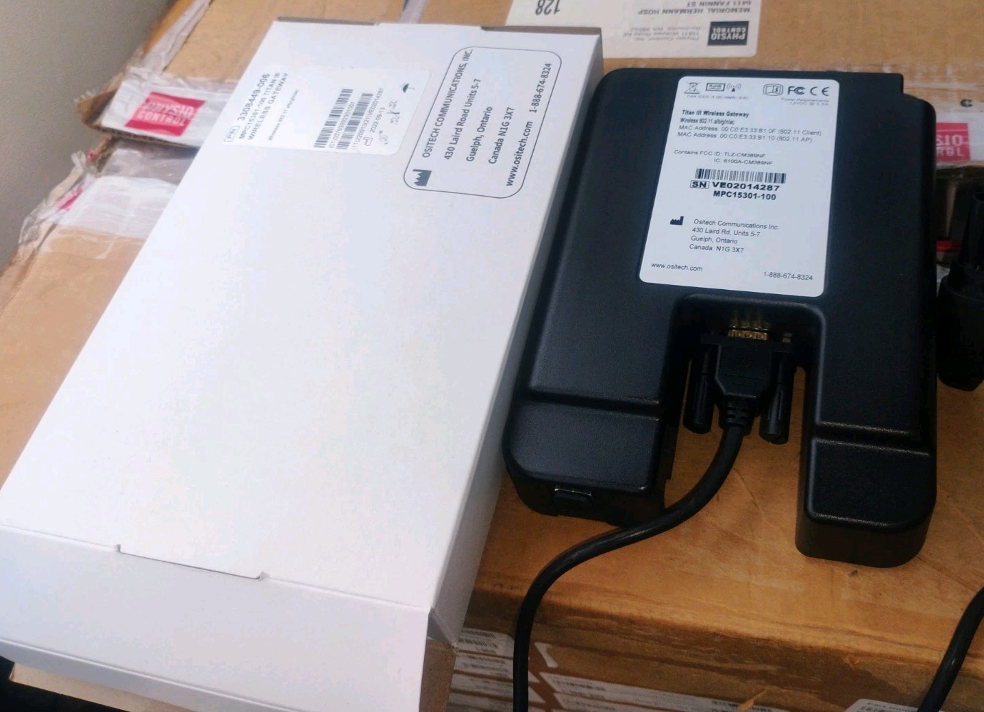 Ositech Titan III (WiFi) Wireless Gateway MPC15301-100 W/ USB, Disc – 2024