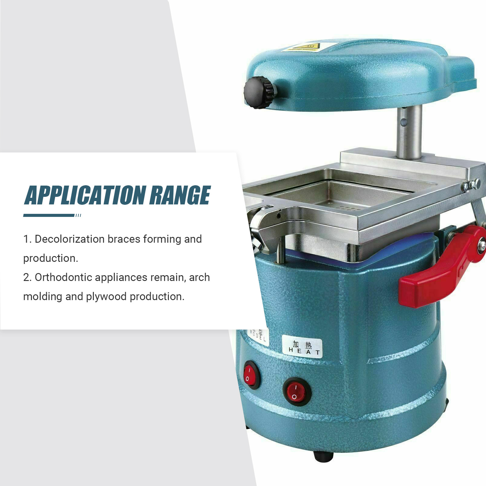 Dental Vacuum Forming Molding Machine Former Heat Thermoforming Lab Equipment