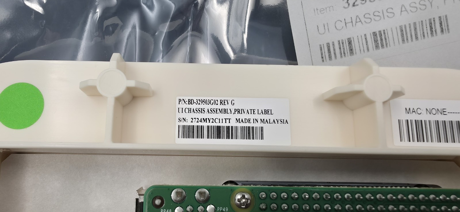 thermo fisher 329503G02 UI Chassis Assy private label