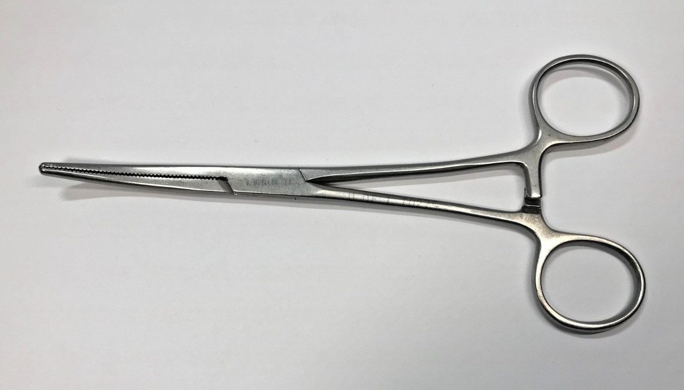 V. Mueller SU2780 Curved Carmalt Forceps 6.5″