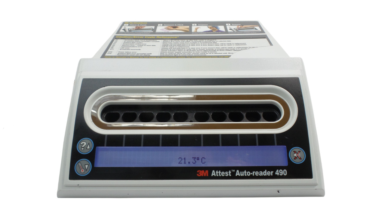3M Attest Auto-Reader 490 – Free Shipping