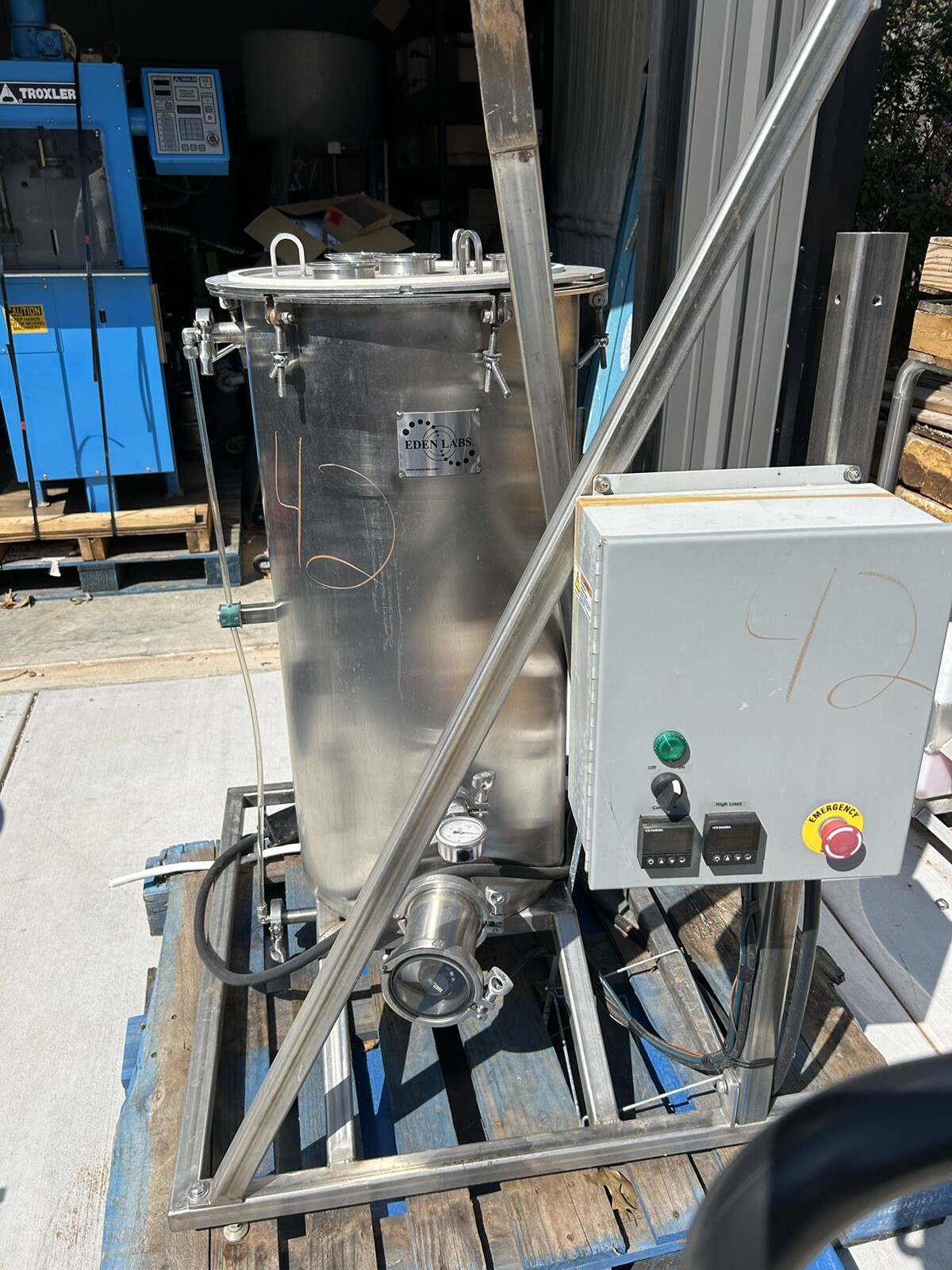 Eden Labs ethanol, CO2 Extractor