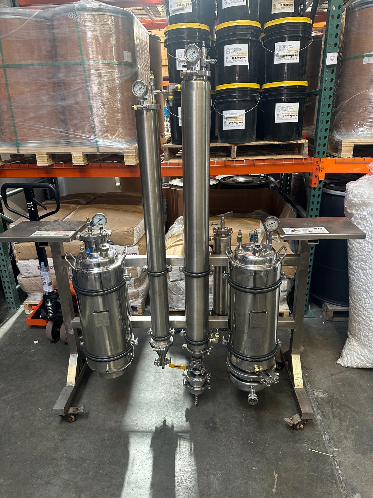 Used Precision Extraction Solutions PES PX1 v2016 5 LB ASME Closed Loop System 1