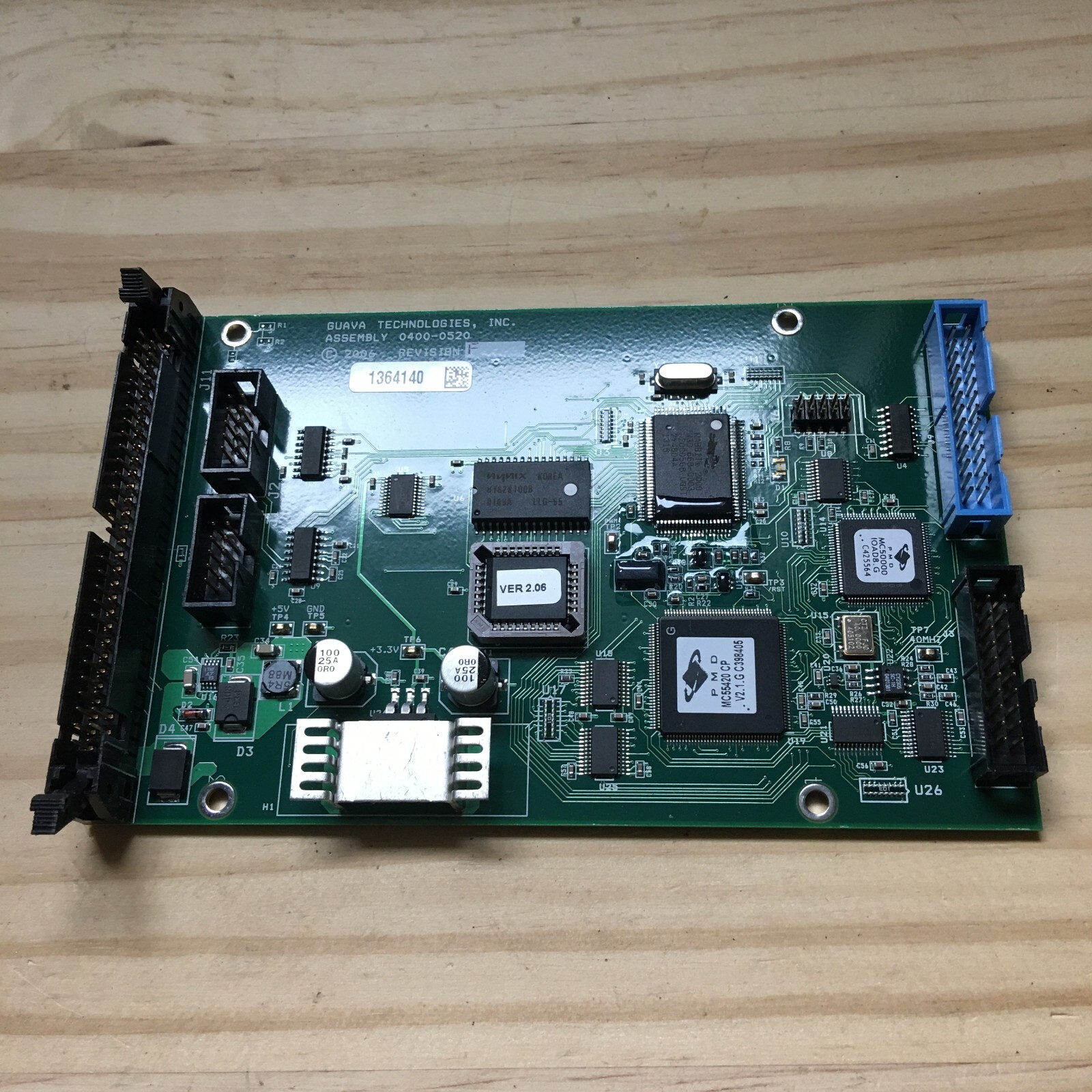 Millipore Guava Motion Board 0400-0510 Rev B, 04000520, ASSY 0400-0520 Rev F