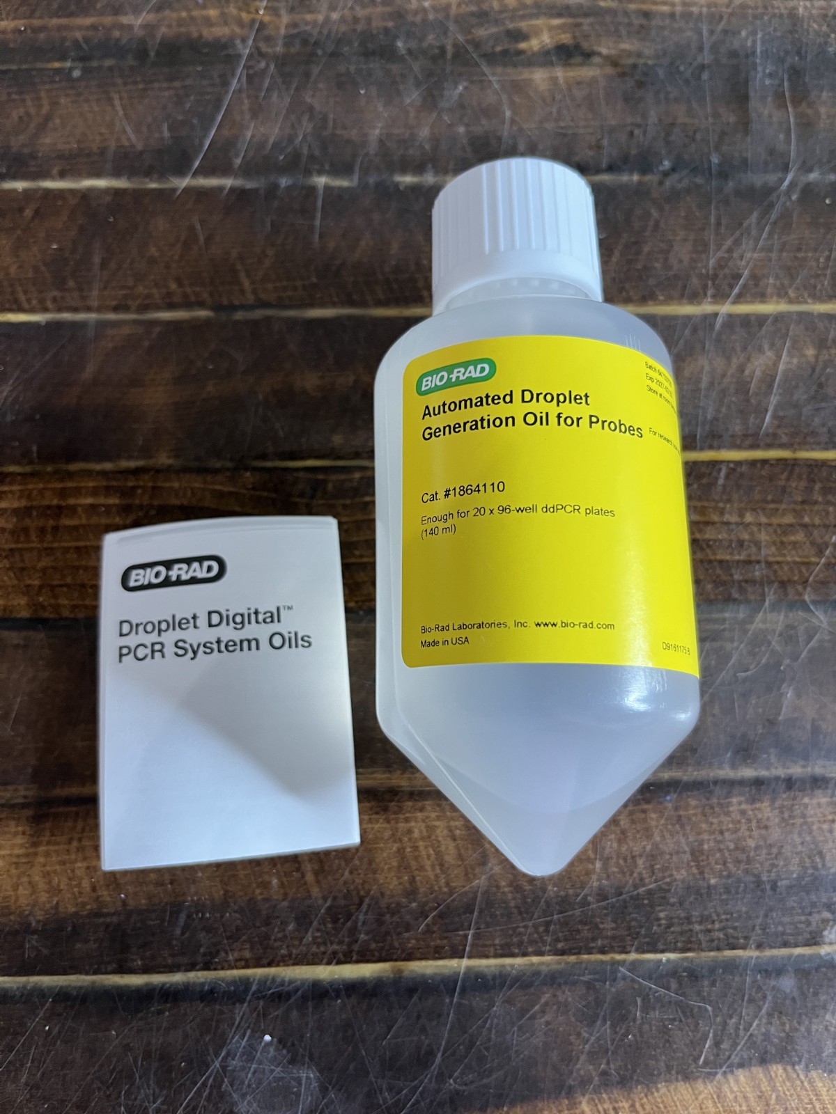 Bio-Rad Automated Droplet Generation Oil for Probes 140mL Cat #1864110