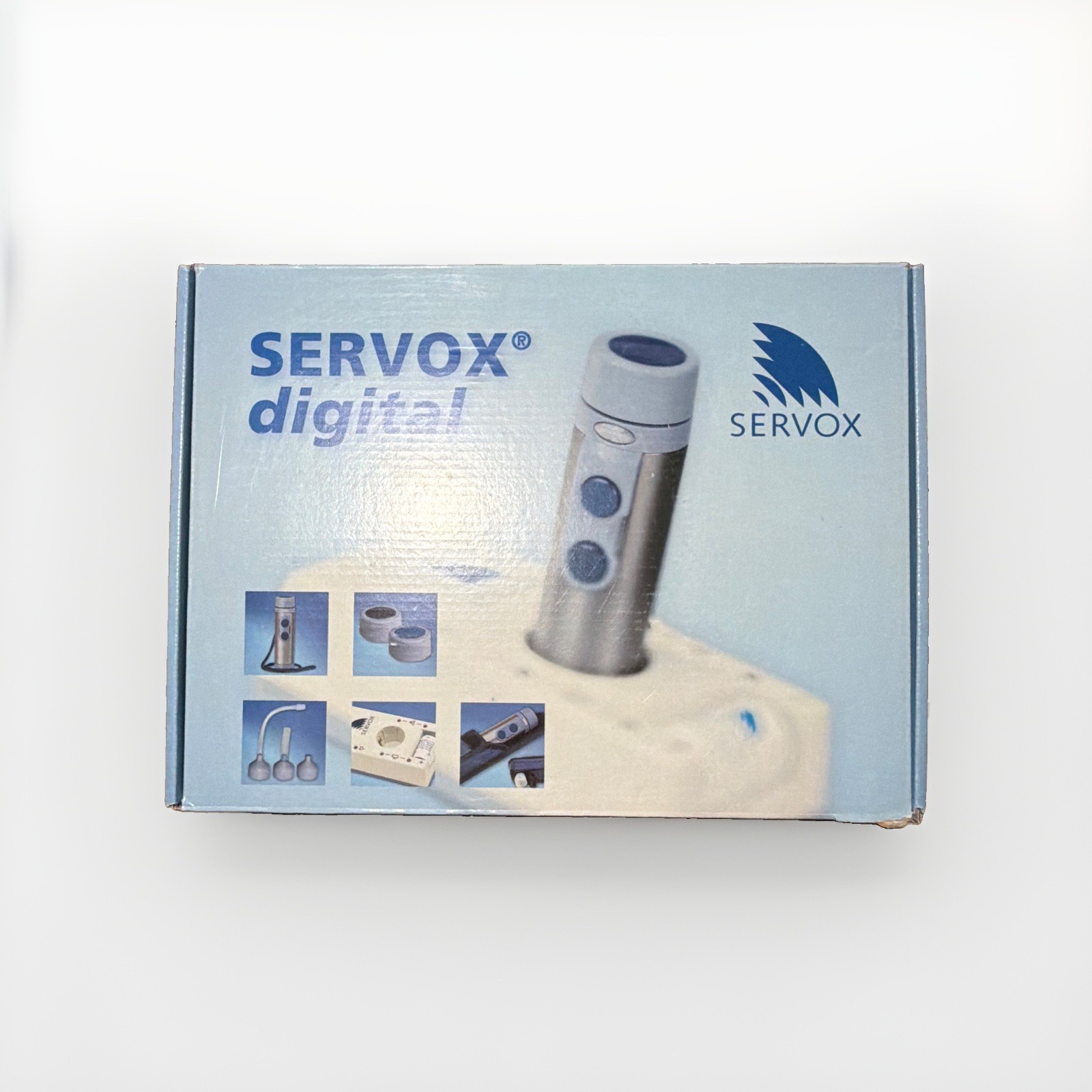 SERVOX Digital Electrolarynx Speech Aid Kit w/ Charger, Case, Manual, Batteries
